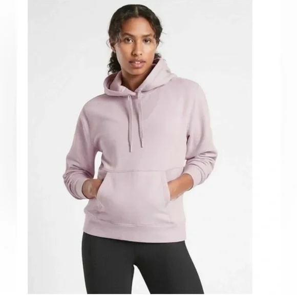 Athleta | Tops | Athleta L Retroplush Hoodie Hooded